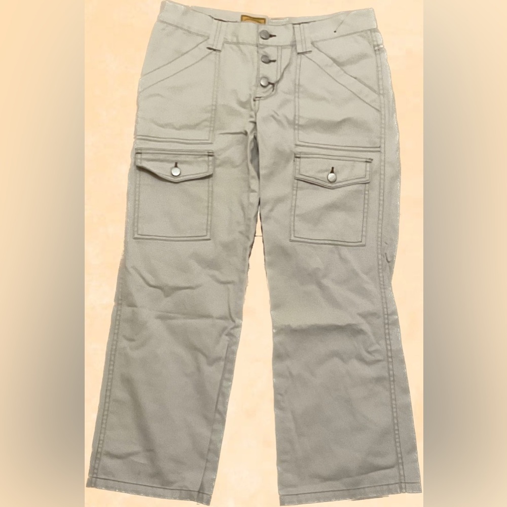 Deco brand beige cropped pants, like new, size 5